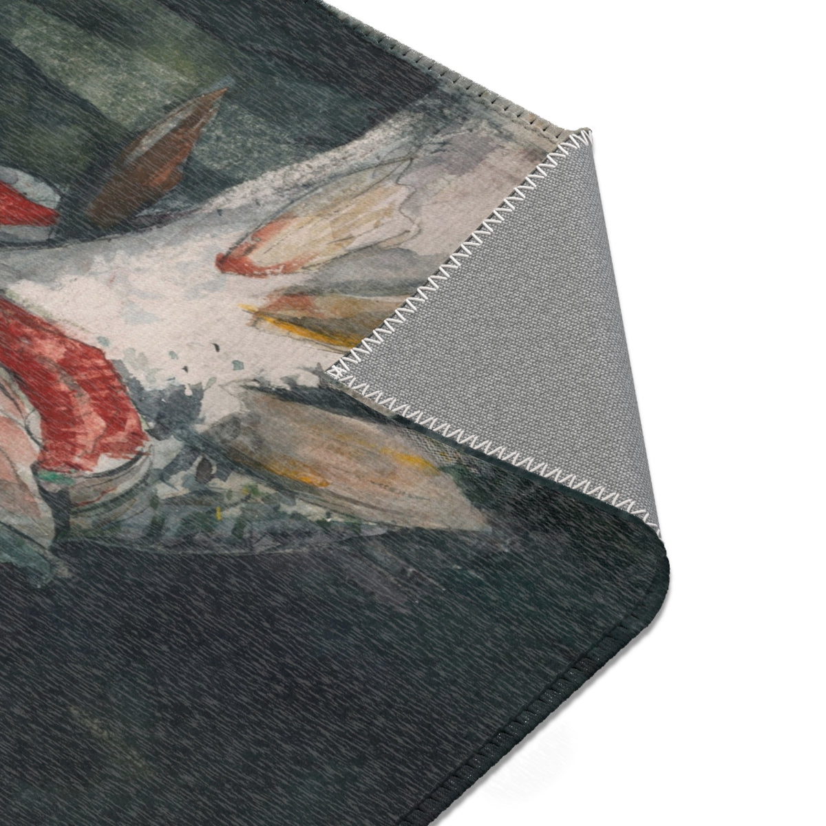 Life-Size Black Bass — Homer Area Rug