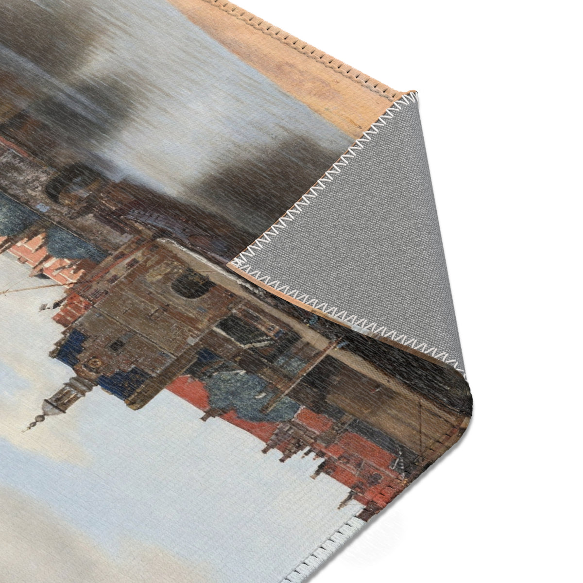 View of Delft — Vermeer Area Rug