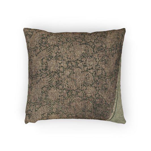 Lampas with Phoenixes amid Vines Pillow