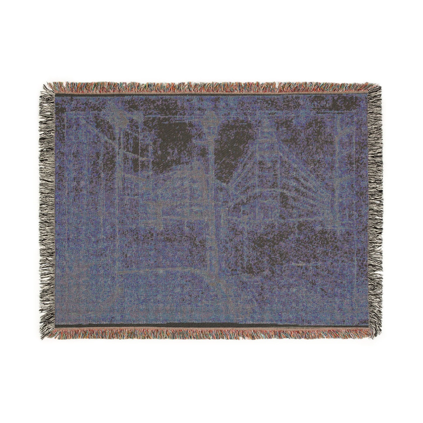 Gustave Caillebotte - Study for Paris Street; Rainy Day | Woven Tapestry Blanket
