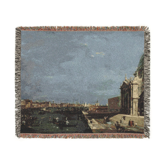 The Grand Canal, Venice — Guardi Tapestry Blanket