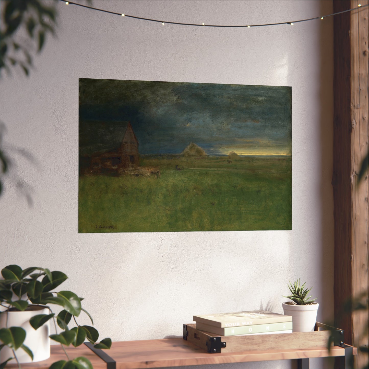 George Inness - The Lonely Farm, Nantucket | Fine Art Poster