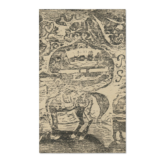 Horse, with Other Animals and Ornaments — Gauguin Area Rug