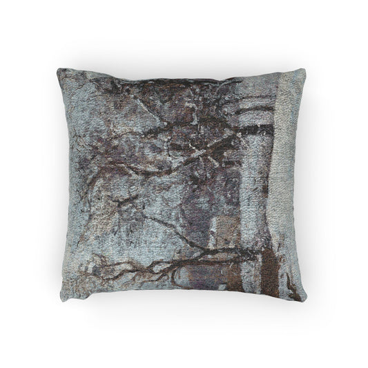 Snow at Louveciennes — Pissarro Pillow