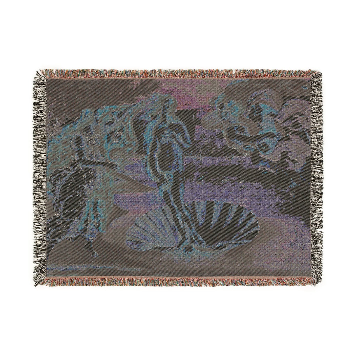Sandro Botticelli - La nascita di Venere - Google Art Project - edited | Woven Tapestry Blanket