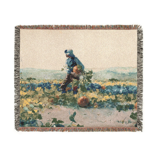 For to Be a Farmer's Boy — Homer Tapestry Blanket