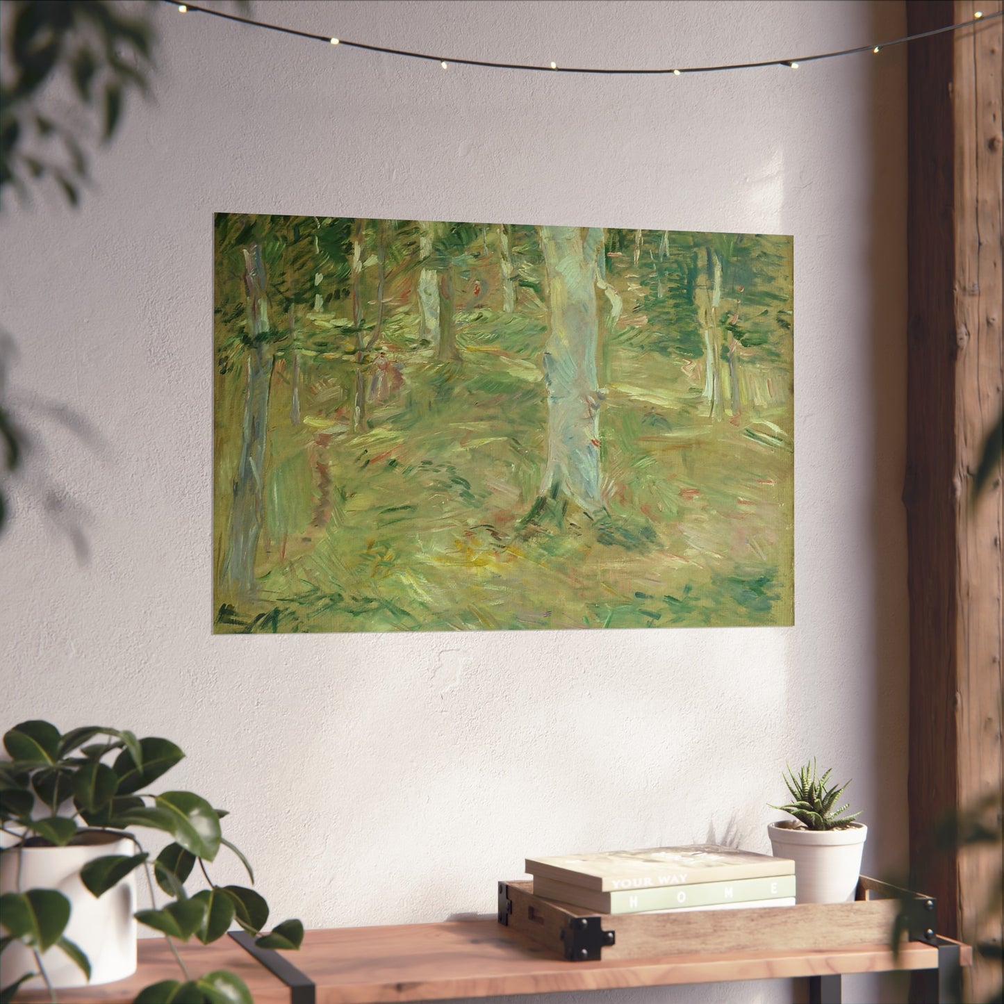 Berthe Morisot - Forêt de Compiègne | Fine Art Poster