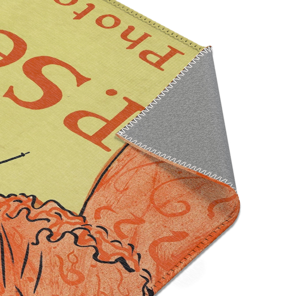 The Photographer Sescau — Toulouse-Lautrec Area Rug