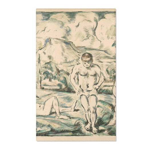Large Bathers — Cézanne Area Rug