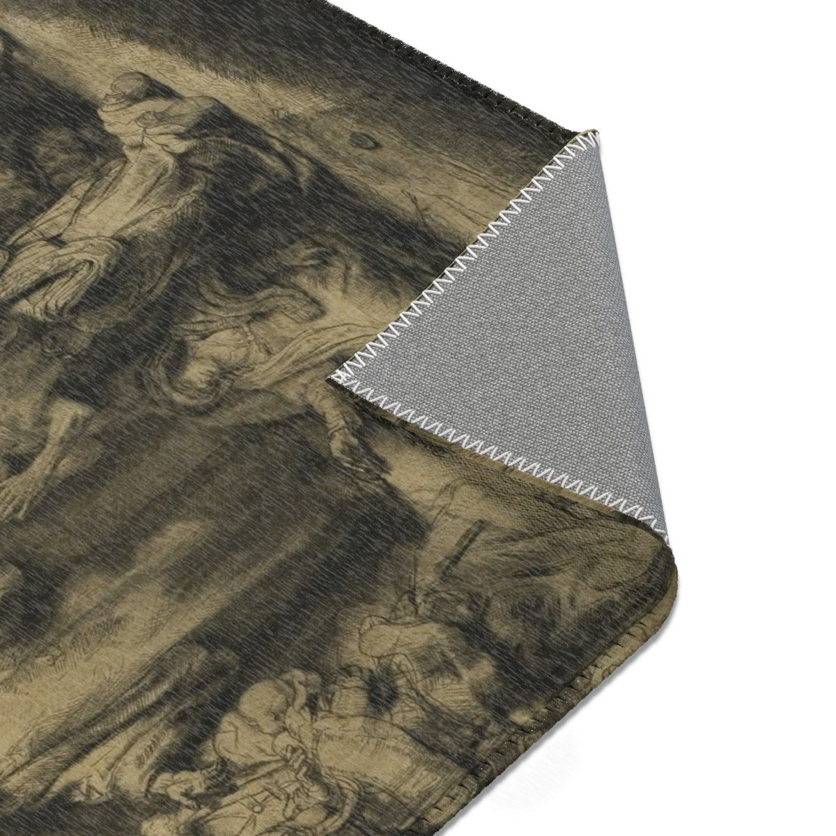 The Hundred Guilder Print — Rembrandt Area Rug