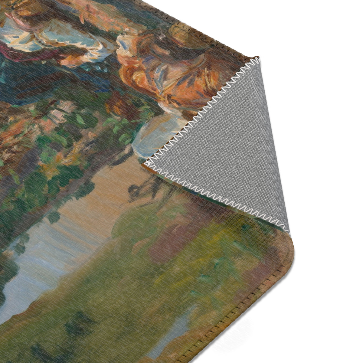 Under the Cypress Trees at Corfu — Sargent Area Rug