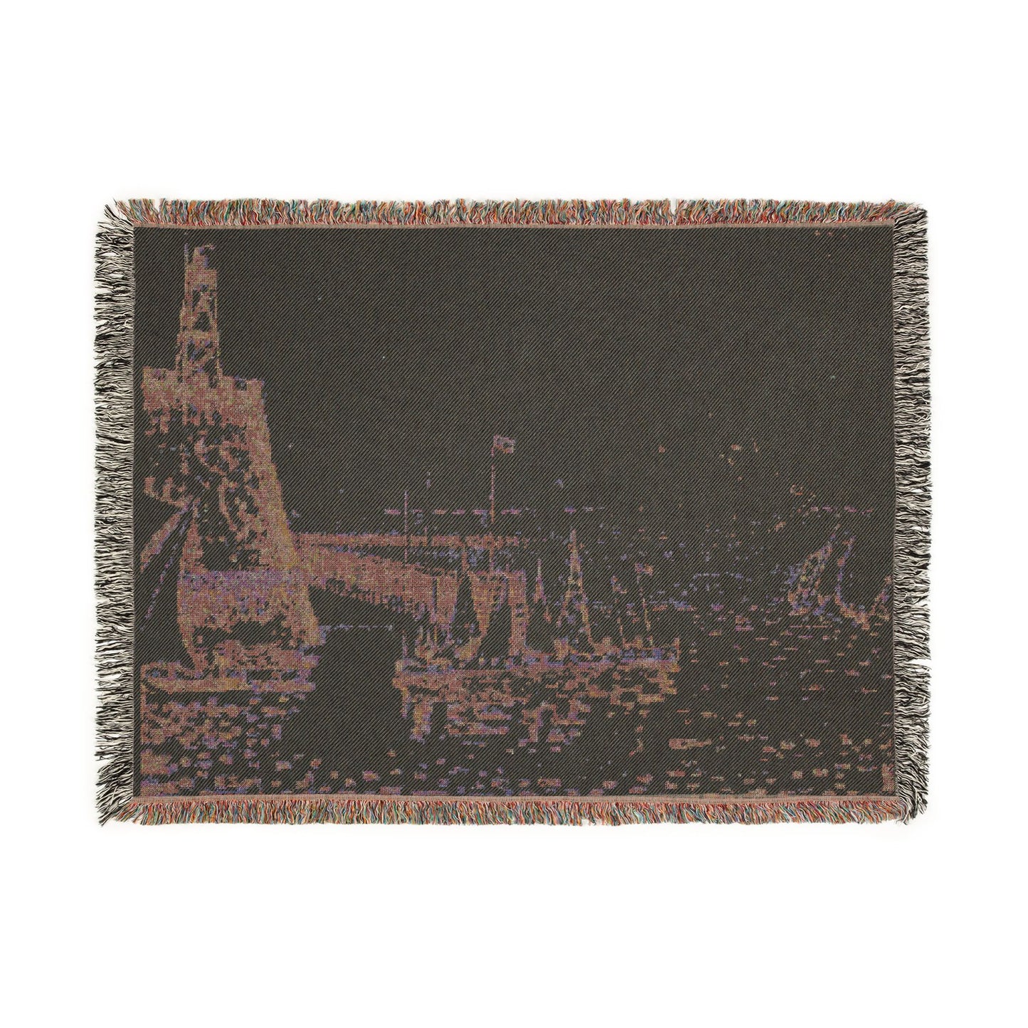 Paul Signac - Evening | Woven Tapestry Blanket