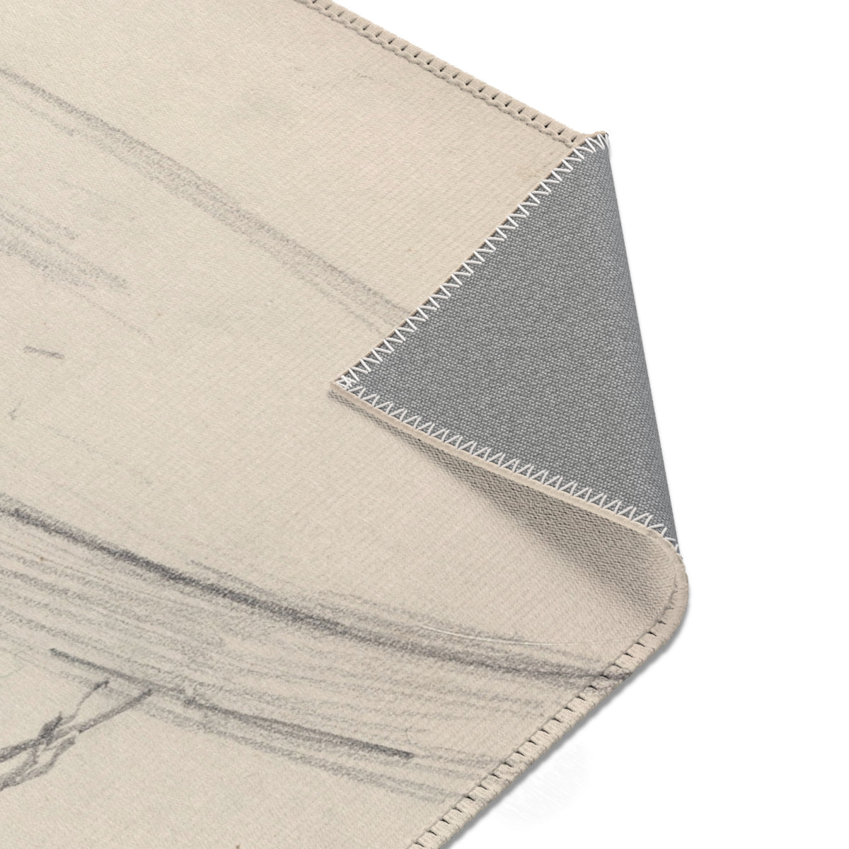 Sketchbook, 1880 — Toulouse-Lautrec Area Rug