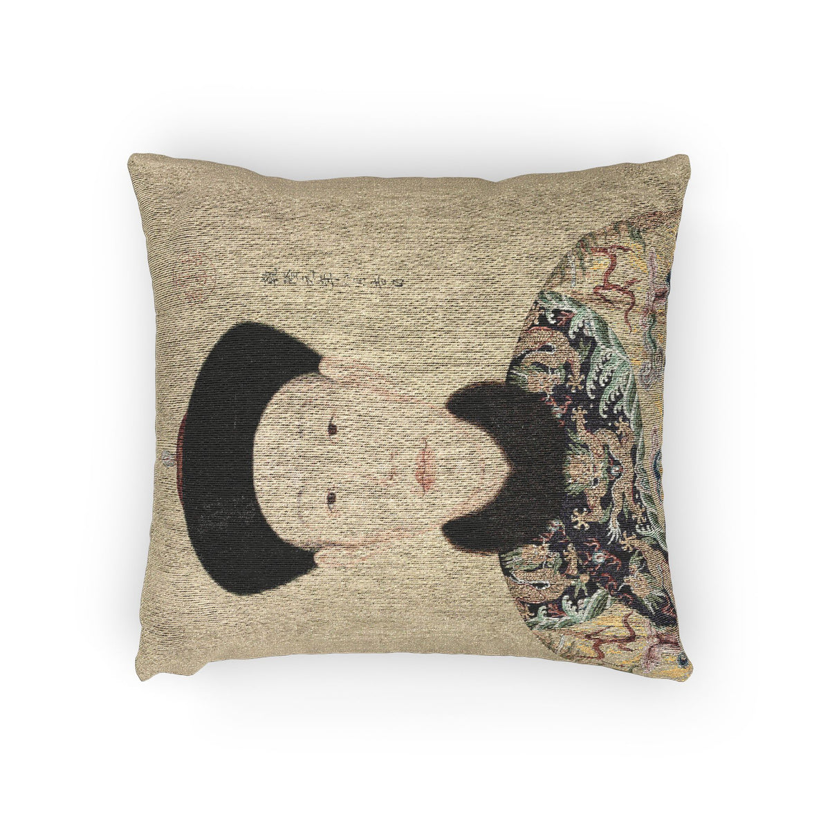 Portraits of the Qianlong Emperor and His Consorts Pillow