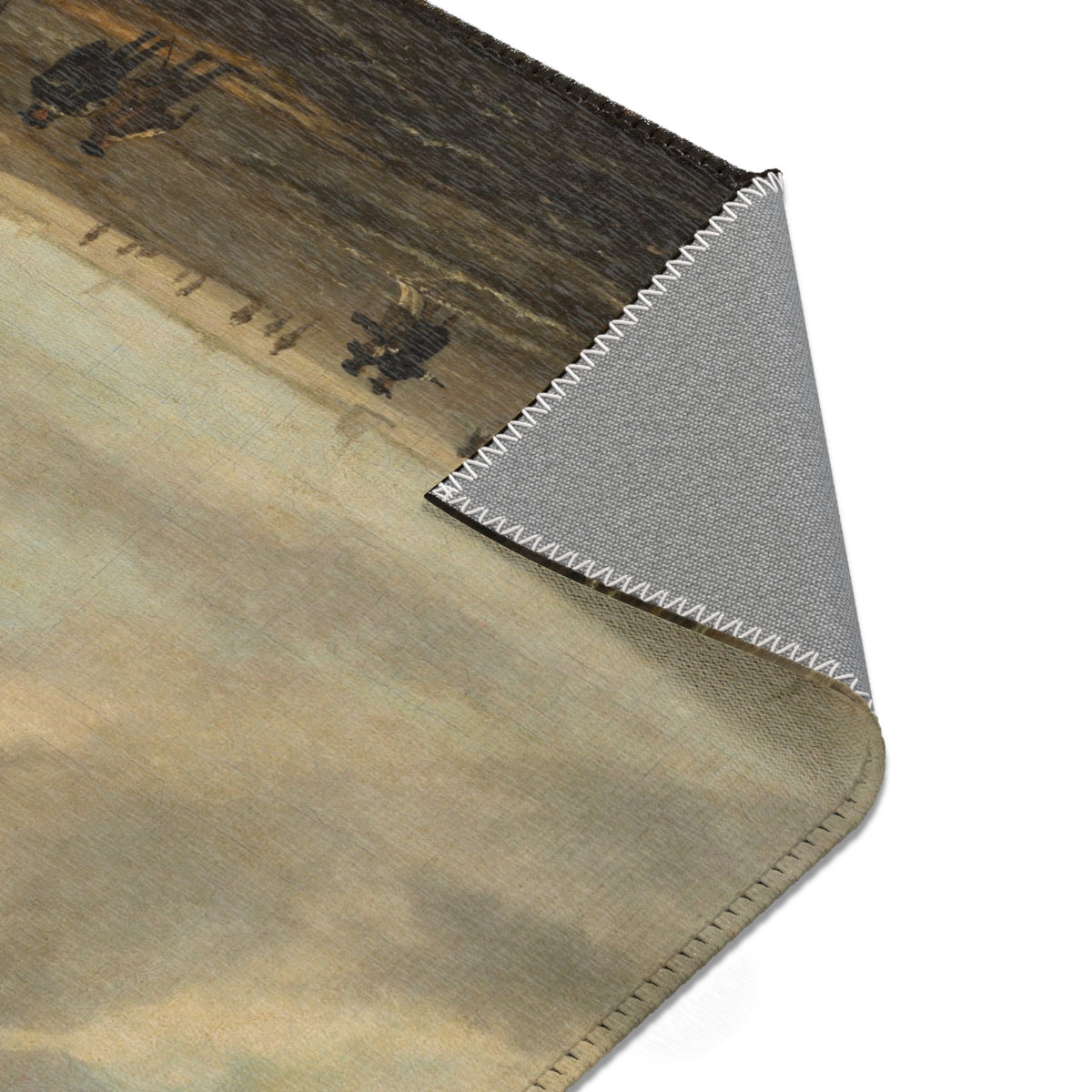 Beach View (after Ruisdael) Area Rug