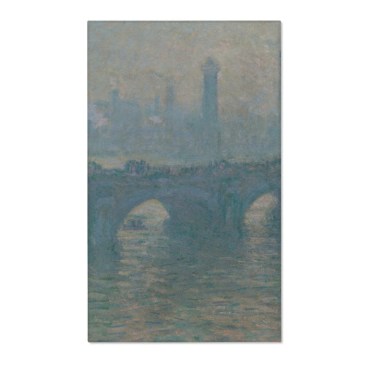 Waterloo Bridge, Gray Weather — Monet Area Rug