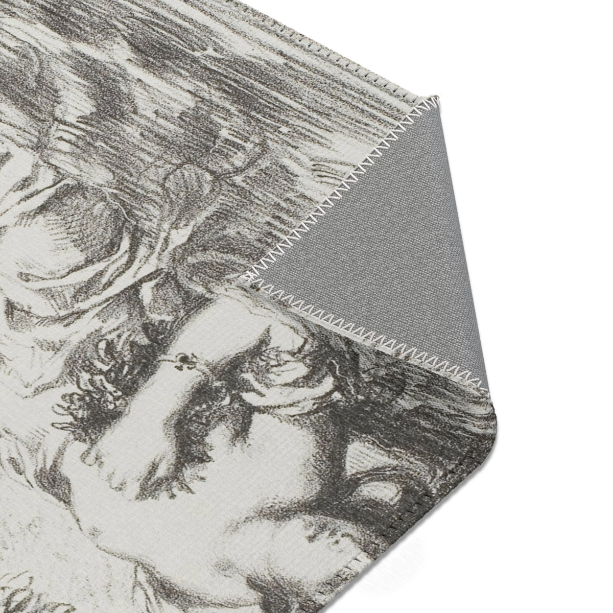 Ophelia's Death — Delacroix Area Rug