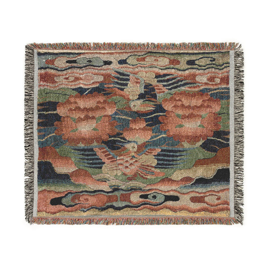 Rank Badge (Buzi) II Tapestry Blanket