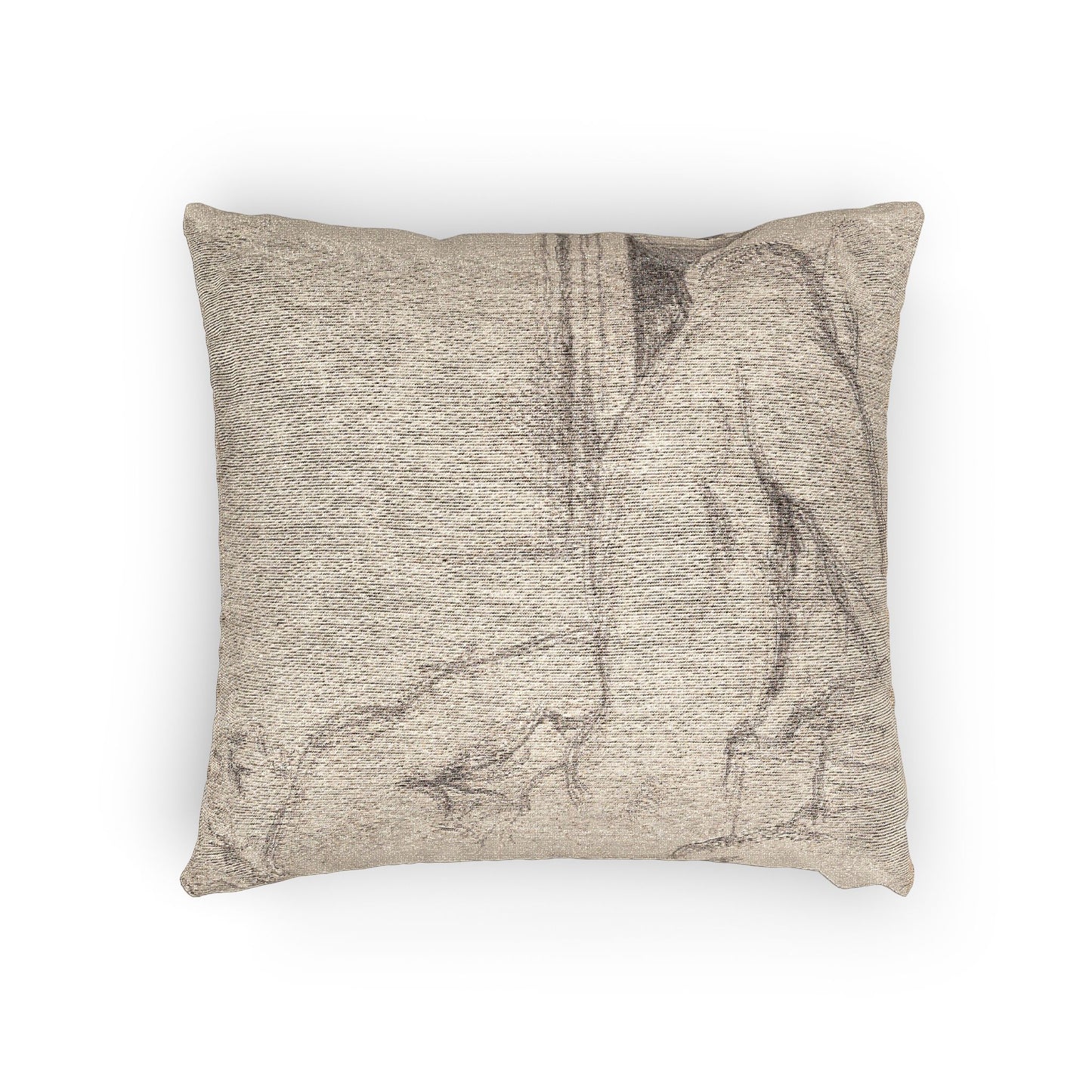 Paul Cezanne - Hercules Resting | Woven Pillow
