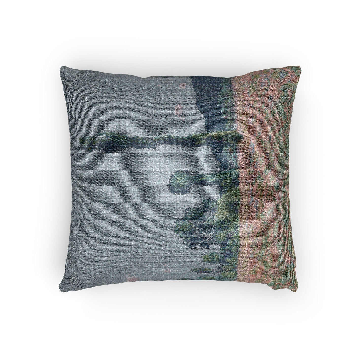 Claude Monet - Poppy Field (Giverny) | Woven Pillow