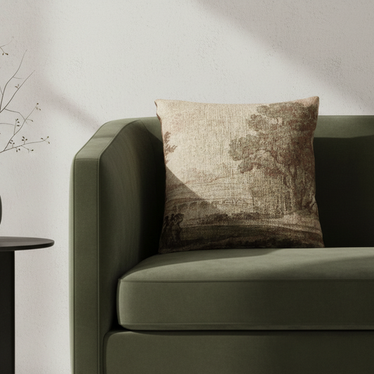 A Wooded River Landscape — Lorrain Pillow