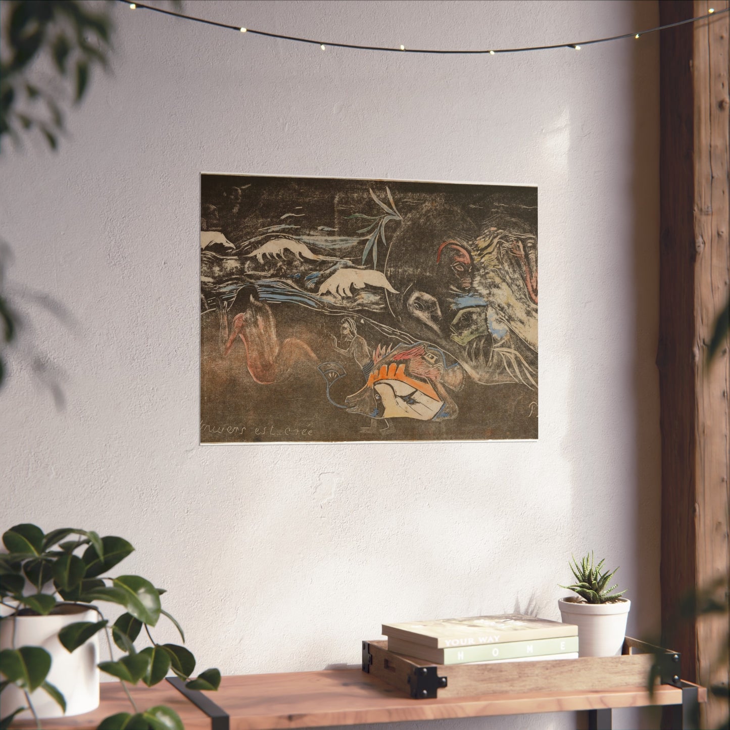 Paul Gauguin - L’univers est créé (The Universe Is Being Created), from the Noa Noa Suite | Fine Art Poster