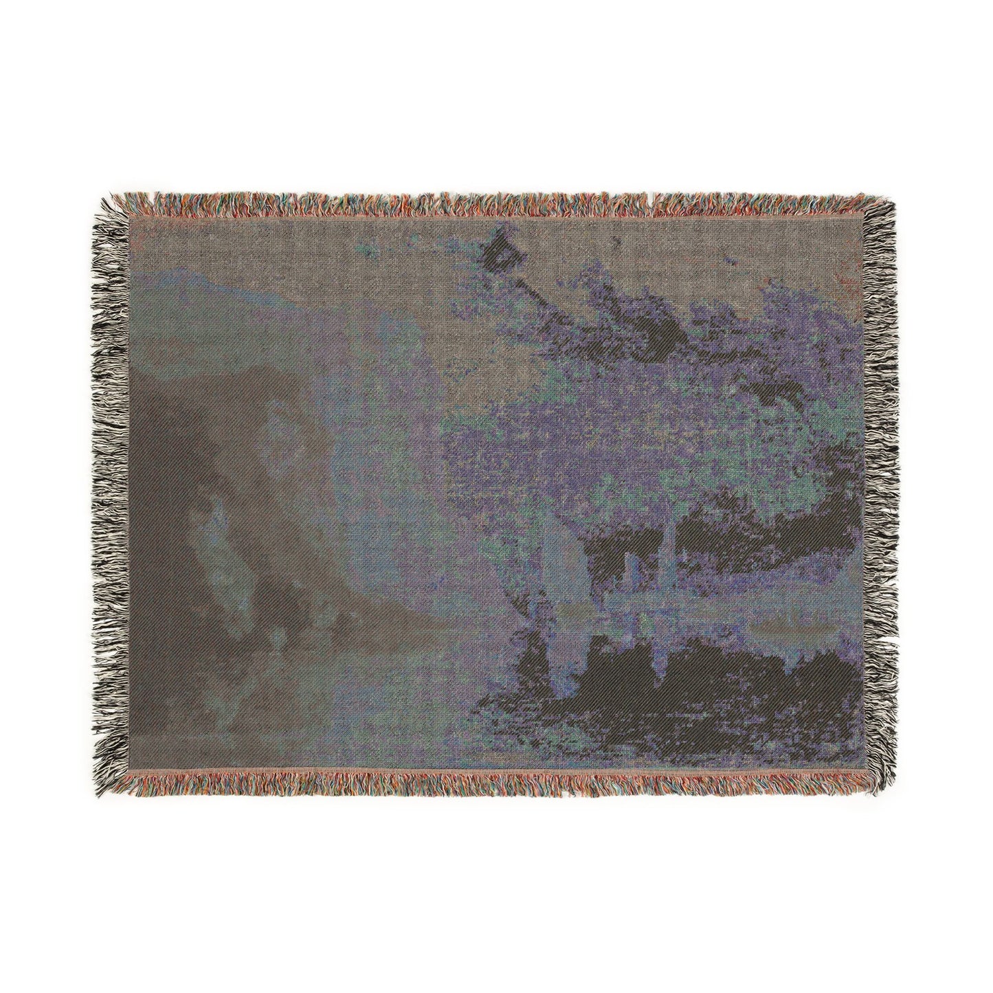 Aelbert Cuyp - View on the Rhine 61 cuyp 6608 | Woven Tapestry Blanket