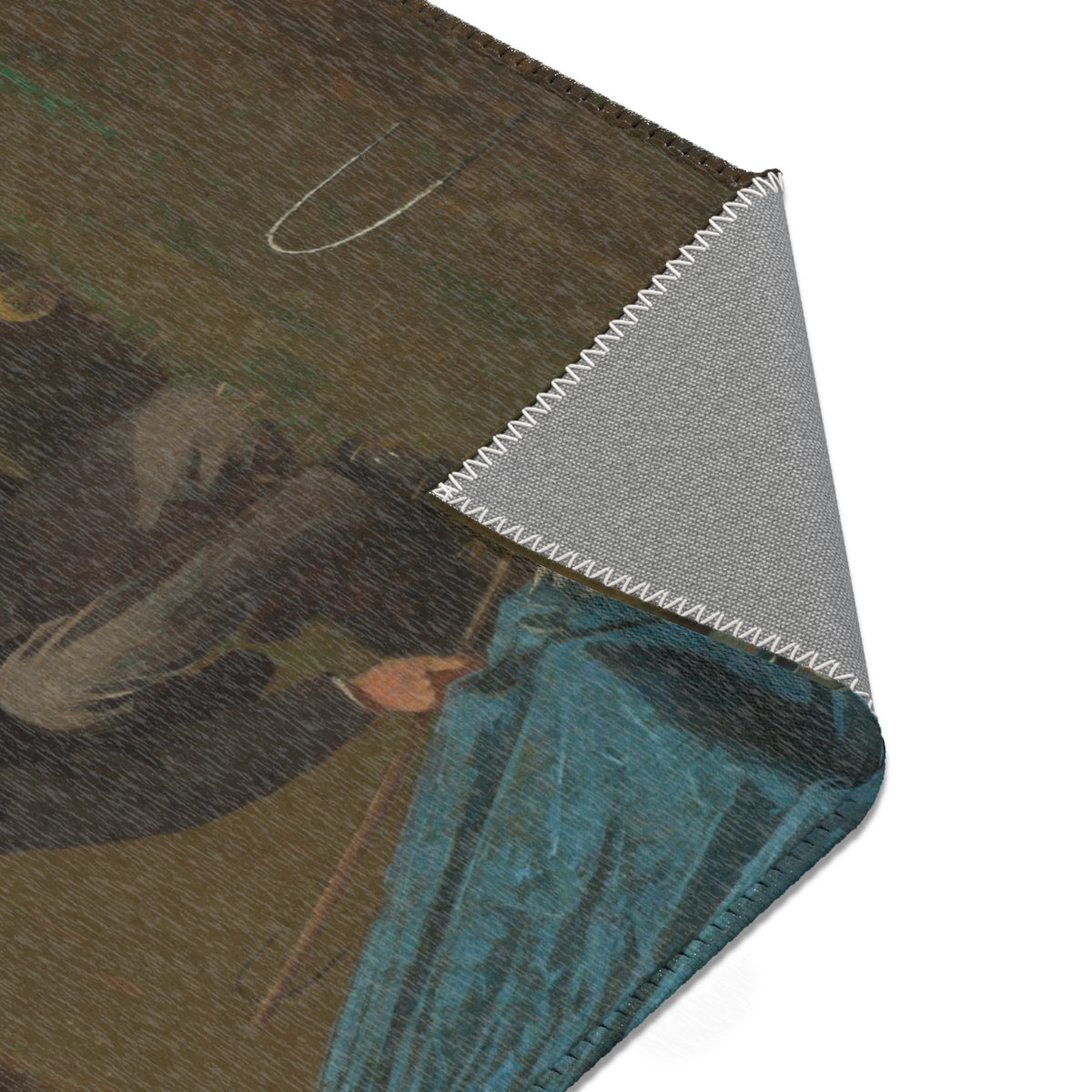 Croquet Scene — Homer Area Rug