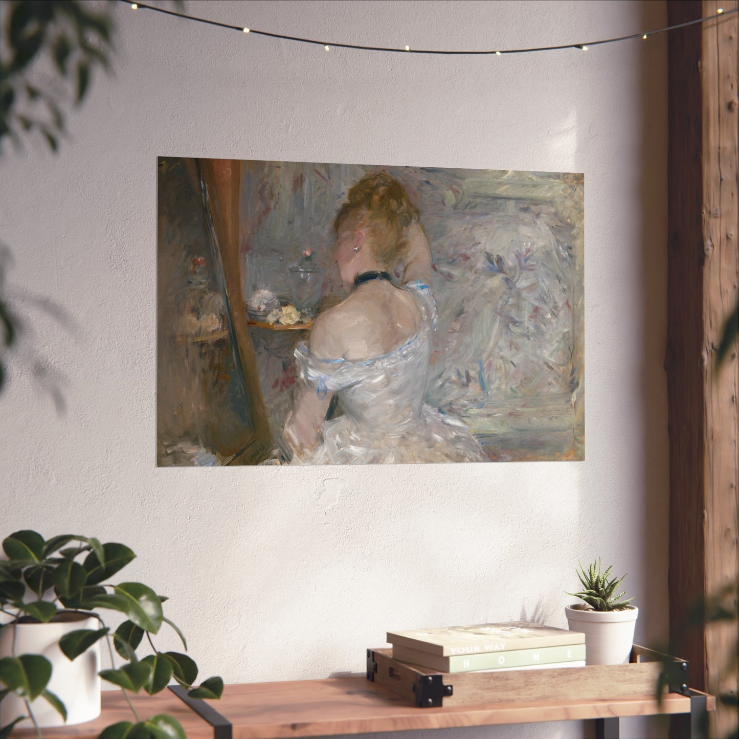 Berthe Morisot - Woman at Her Toilette | Fine Art Poster