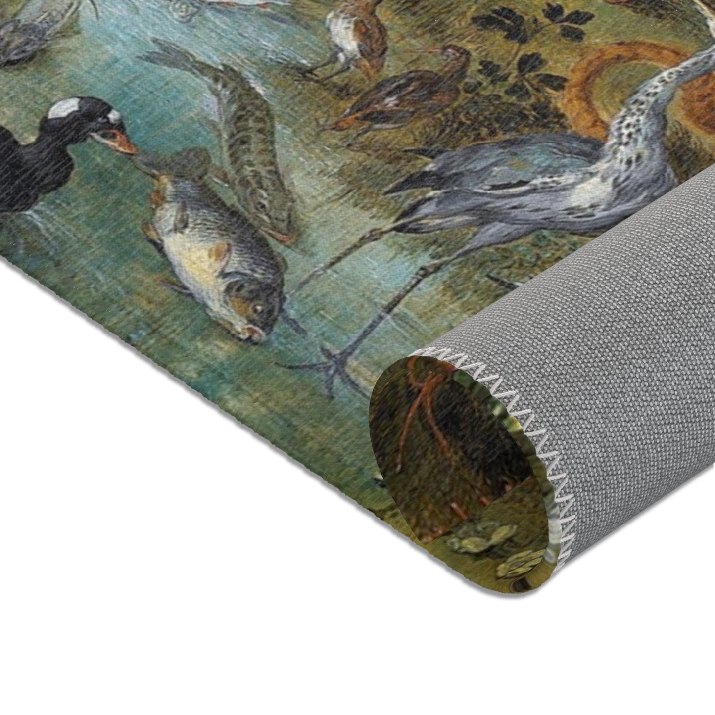 Jan Brueghel de Oude en Peter Paul Rubens - Het aards paradijs met de zondeval van Adam en Eva | Area Rug