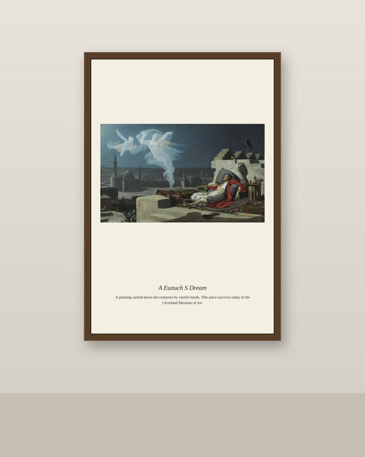 A Eunuch's Dream - Antique Asian Art Print