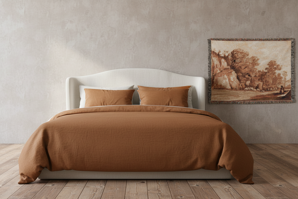 A Rocky Hillside — Lorrain Tapestry Blanket