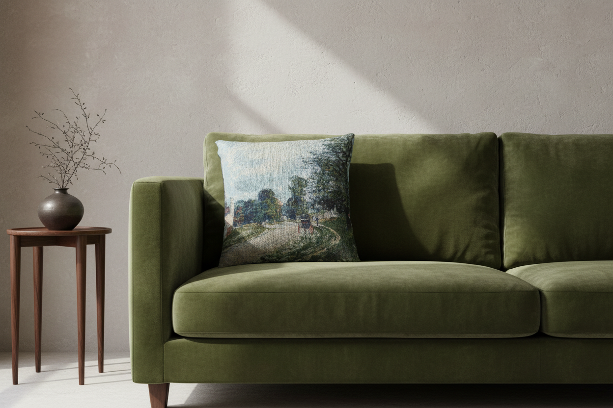 A Turn in the Road — Sisley Pillow