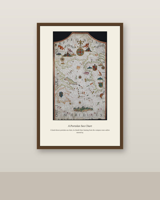 Carte de la Mer Egee Et de la Mer de Marmara antique art print shown framed on a wall in a styled room