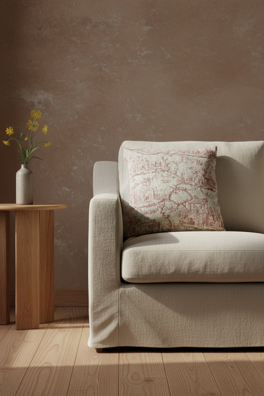 Chinoiserie Furnishing Fabric I Pillow