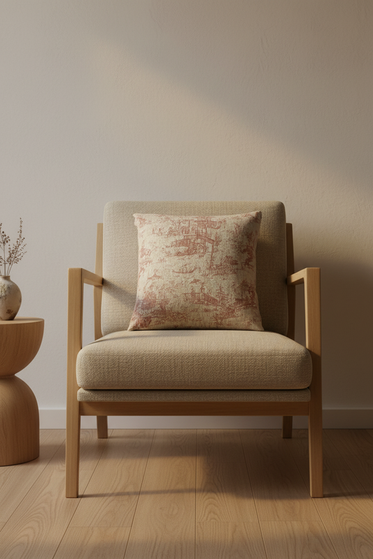 Chinoiserie Furnishing Fabric VIII Pillow