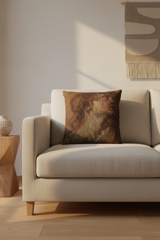 Head of a Girl — Van Dyck Pillow