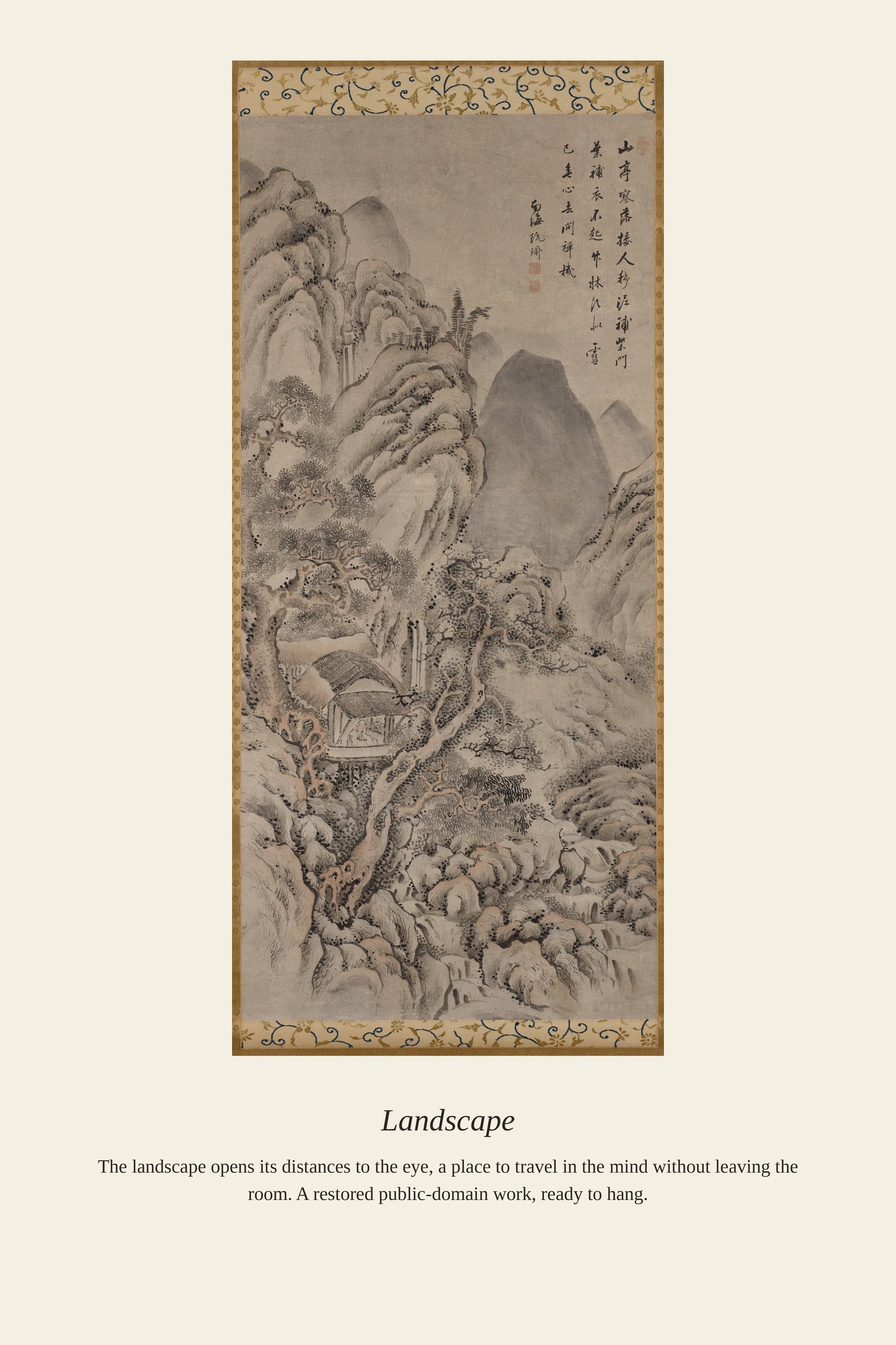 Landscape (2) - Antique Landscape Print