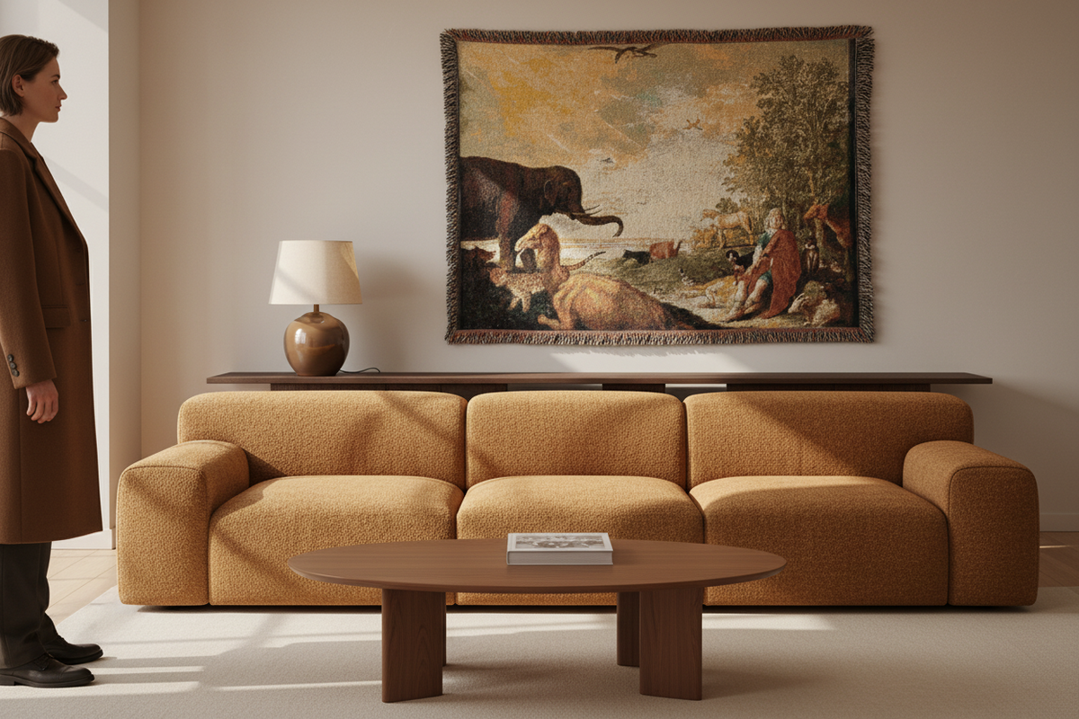 Orpheus and the Animals — Cuyp Tapestry Blanket