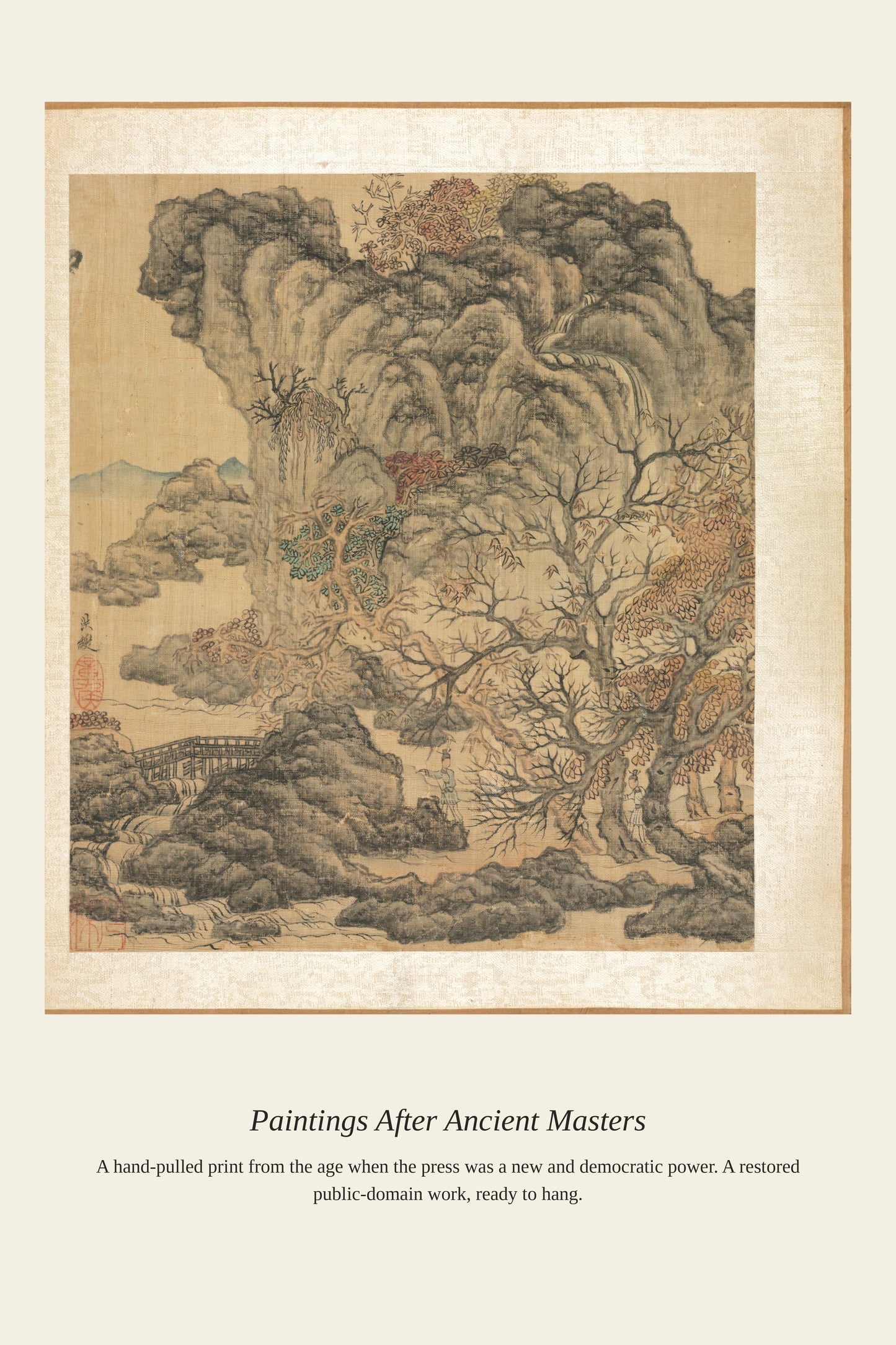 Paintings After Ancient Masters (2) - Antique Art Print