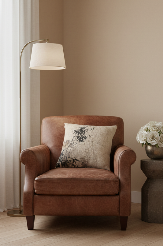Partridges and Bamboo Pillow