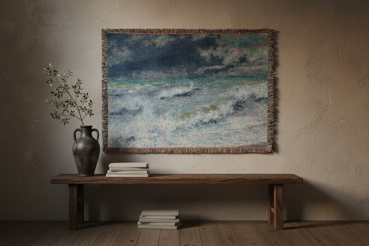 Seascape — Renoir Tapestry Blanket