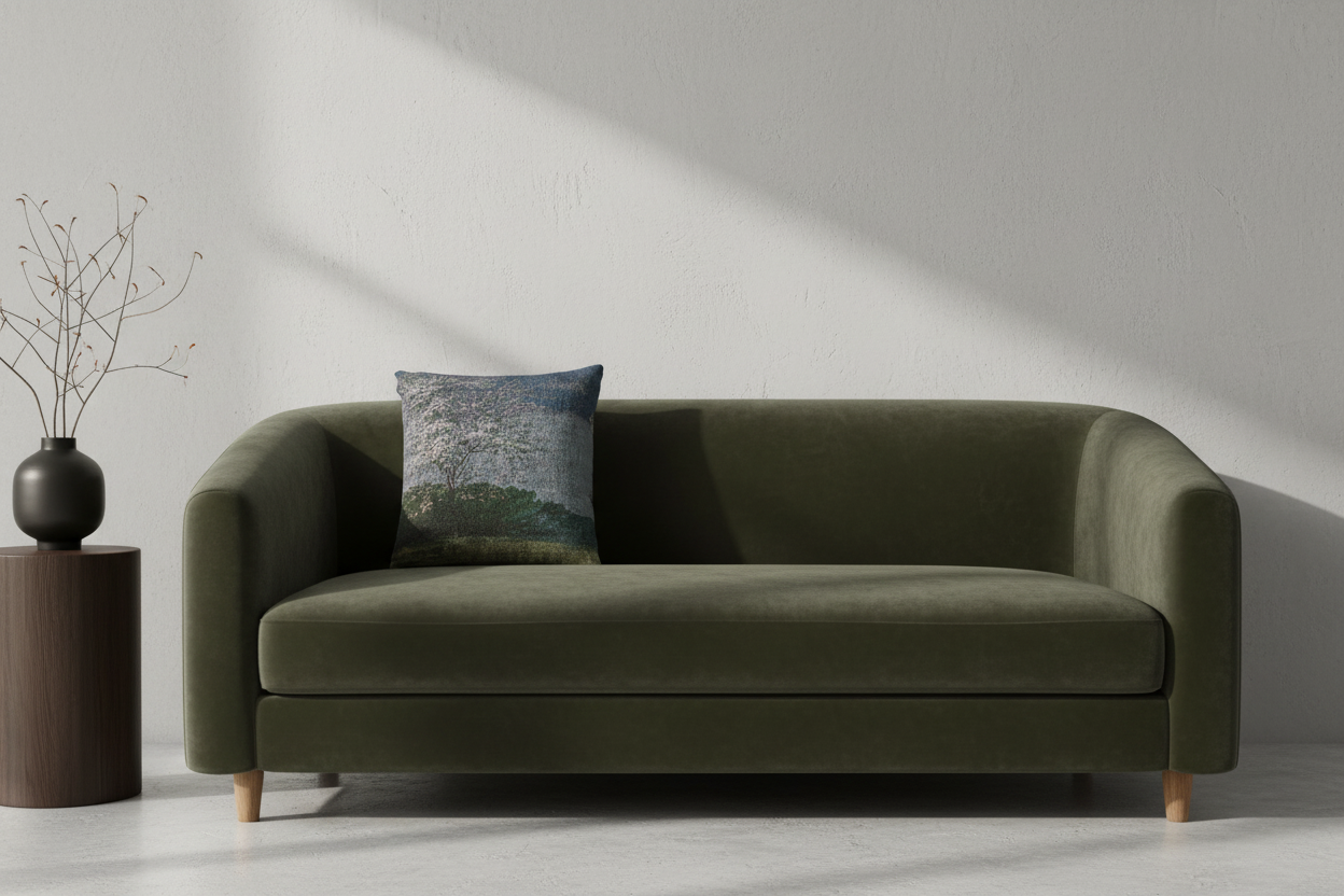 Study of a Tree in Bloom — Turner Pillow