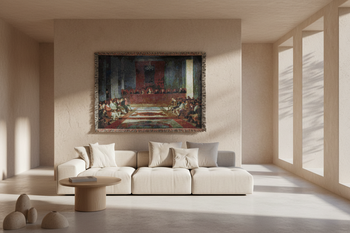 The Junta of the Philippines — Goya Tapestry Blanket