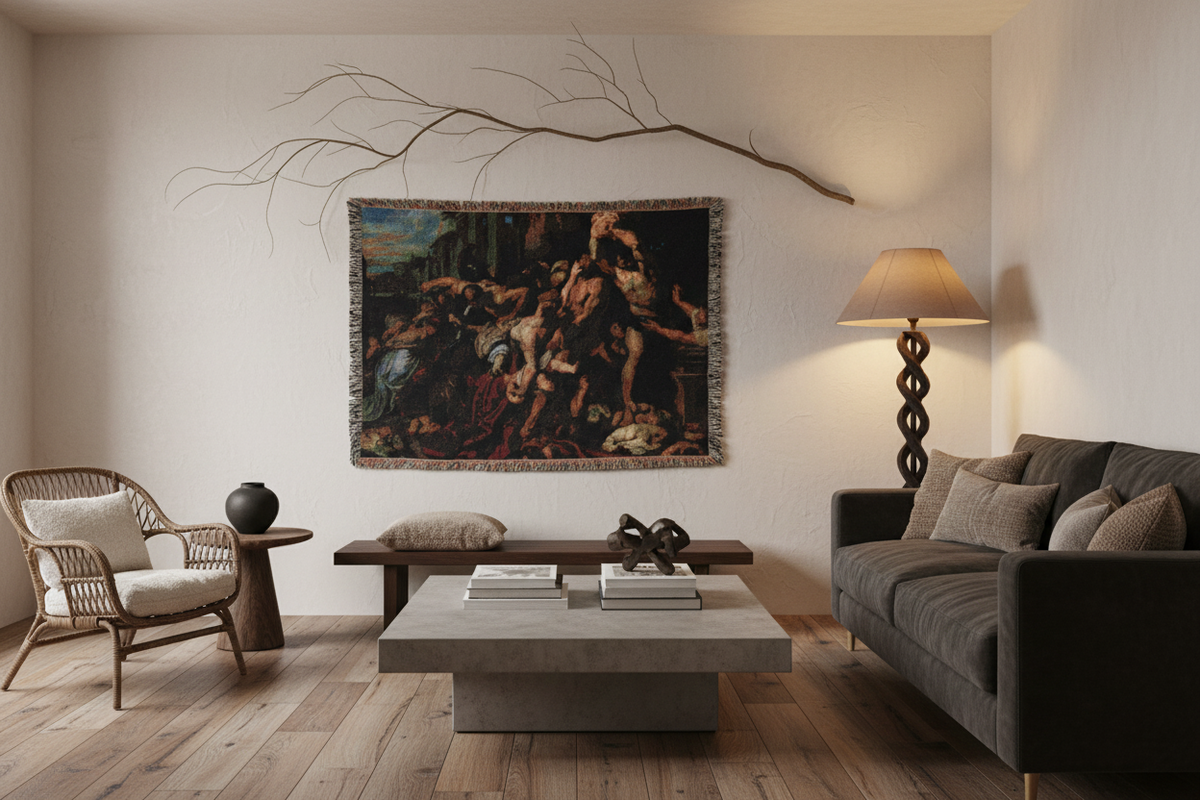 The Massacre of the Innocents — Rubens Tapestry Blanket