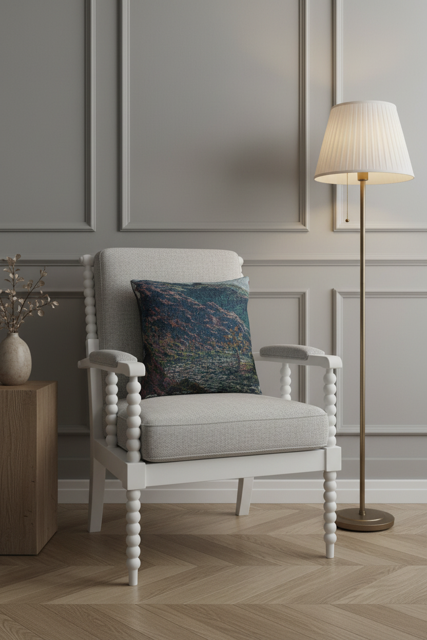 The Petite Creuse River — Monet Pillow