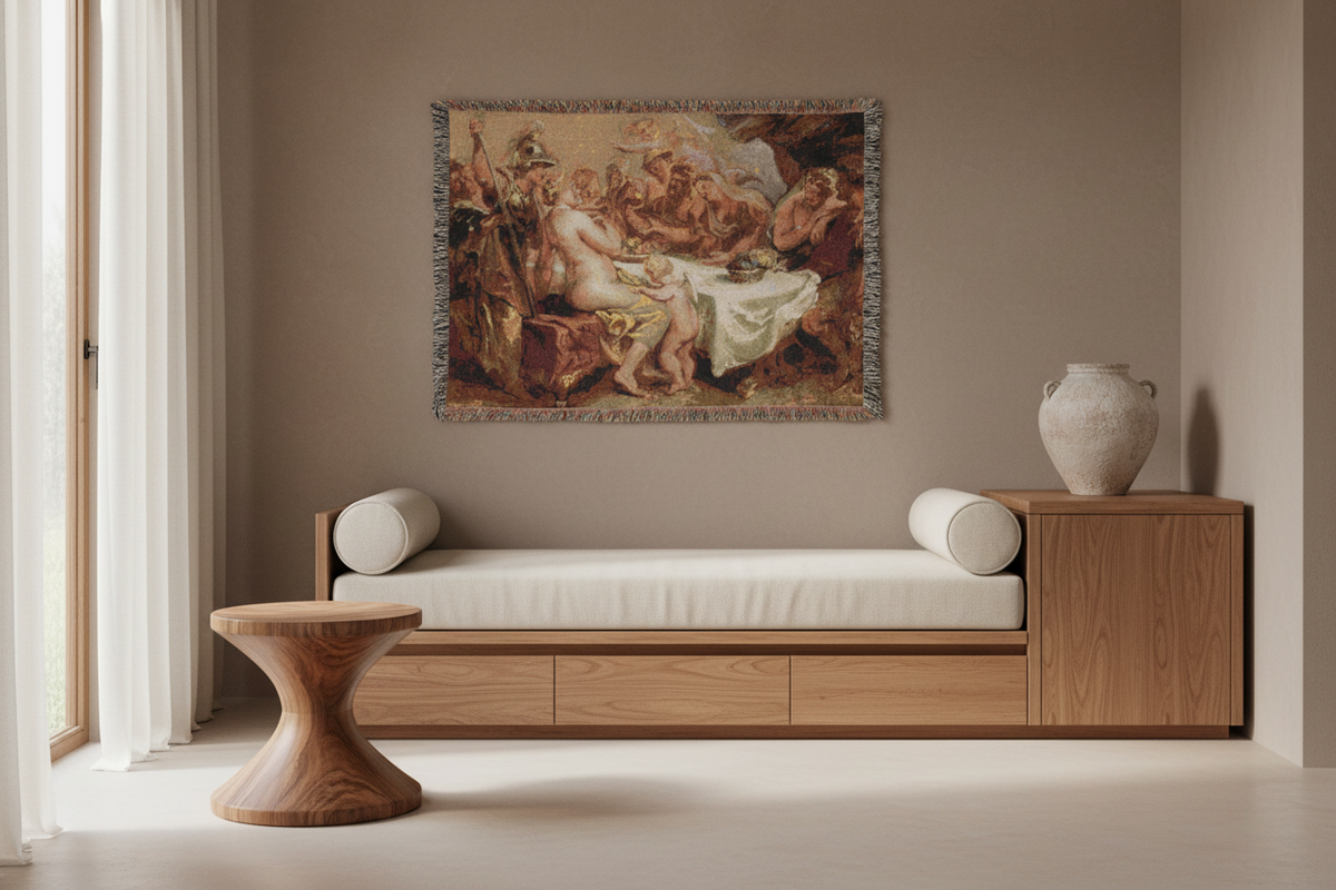 The Wedding of Peleus and Thetis — Rubens Tapestry Blanket