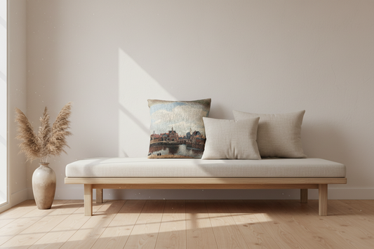 View of Delft — Vermeer Pillow