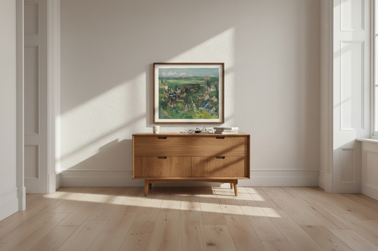 Auvers, Panoramic View — Paul Cézanne Fine Art Poster