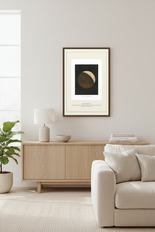 Trouvelot's Heavens — Antique Historical Print